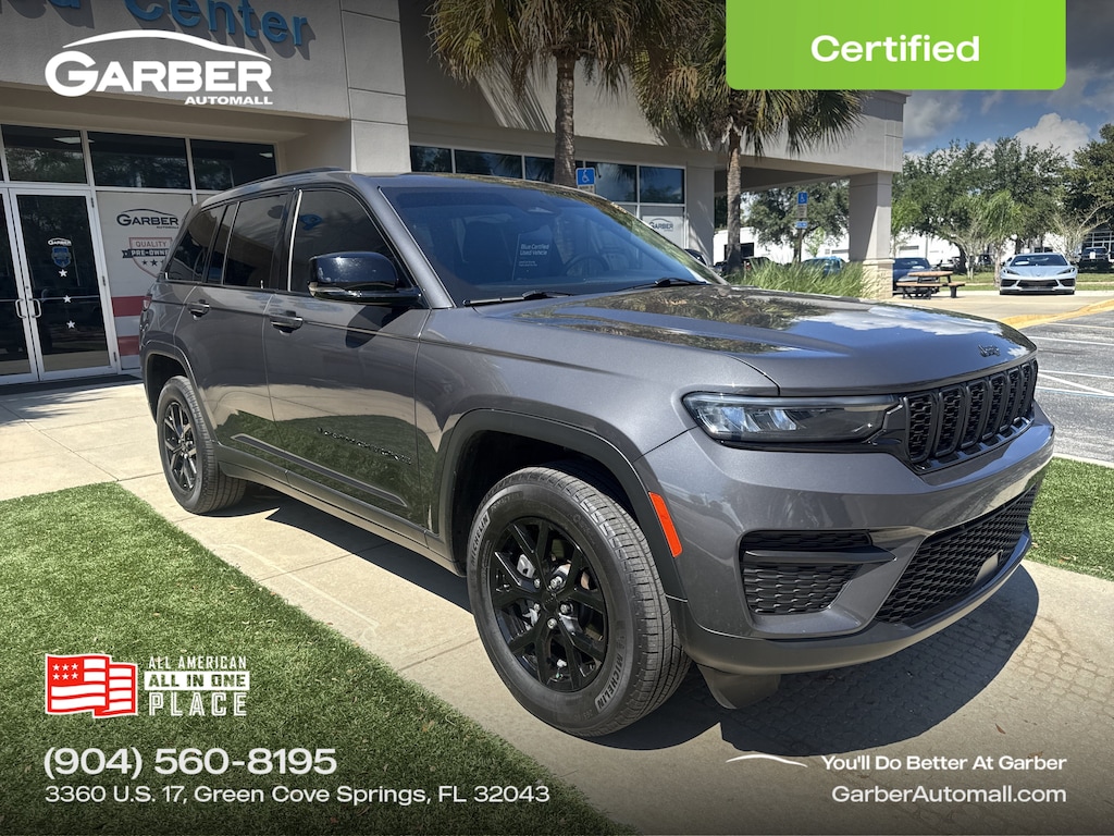 Certified 2025 Jeep Grand Cherokee Altitude SUV