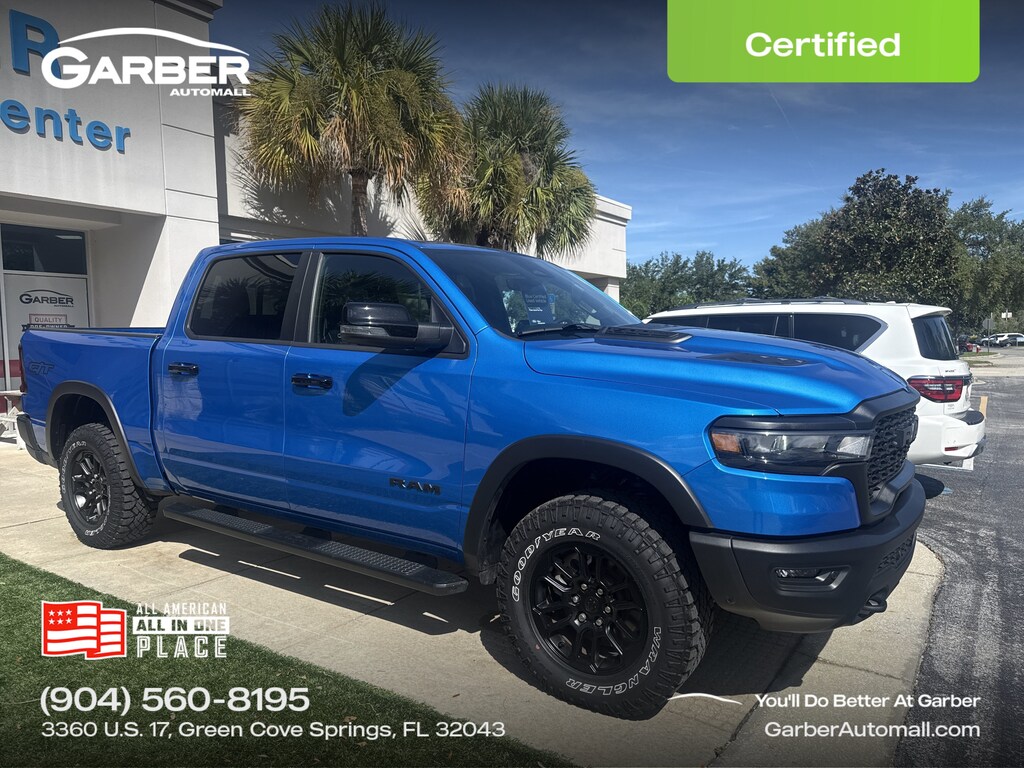 Certified 2025 Ram 1500 Rebel Truck Crew Cab