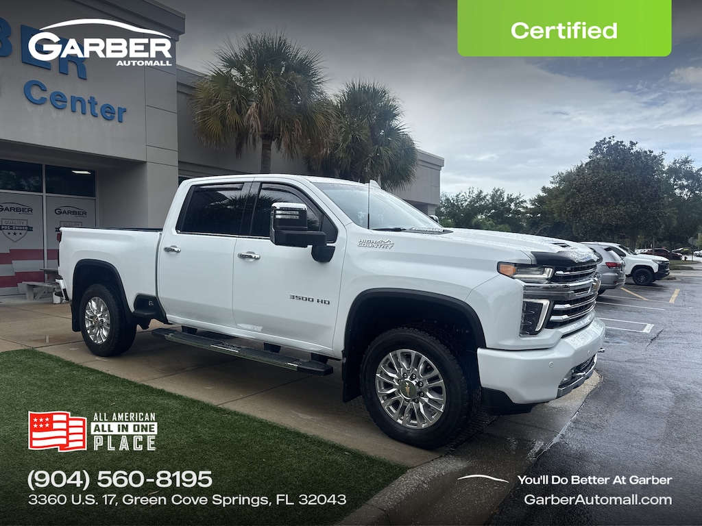 Certified 2022 Chevrolet Silverado 3500HD High Country Truck Crew Cab