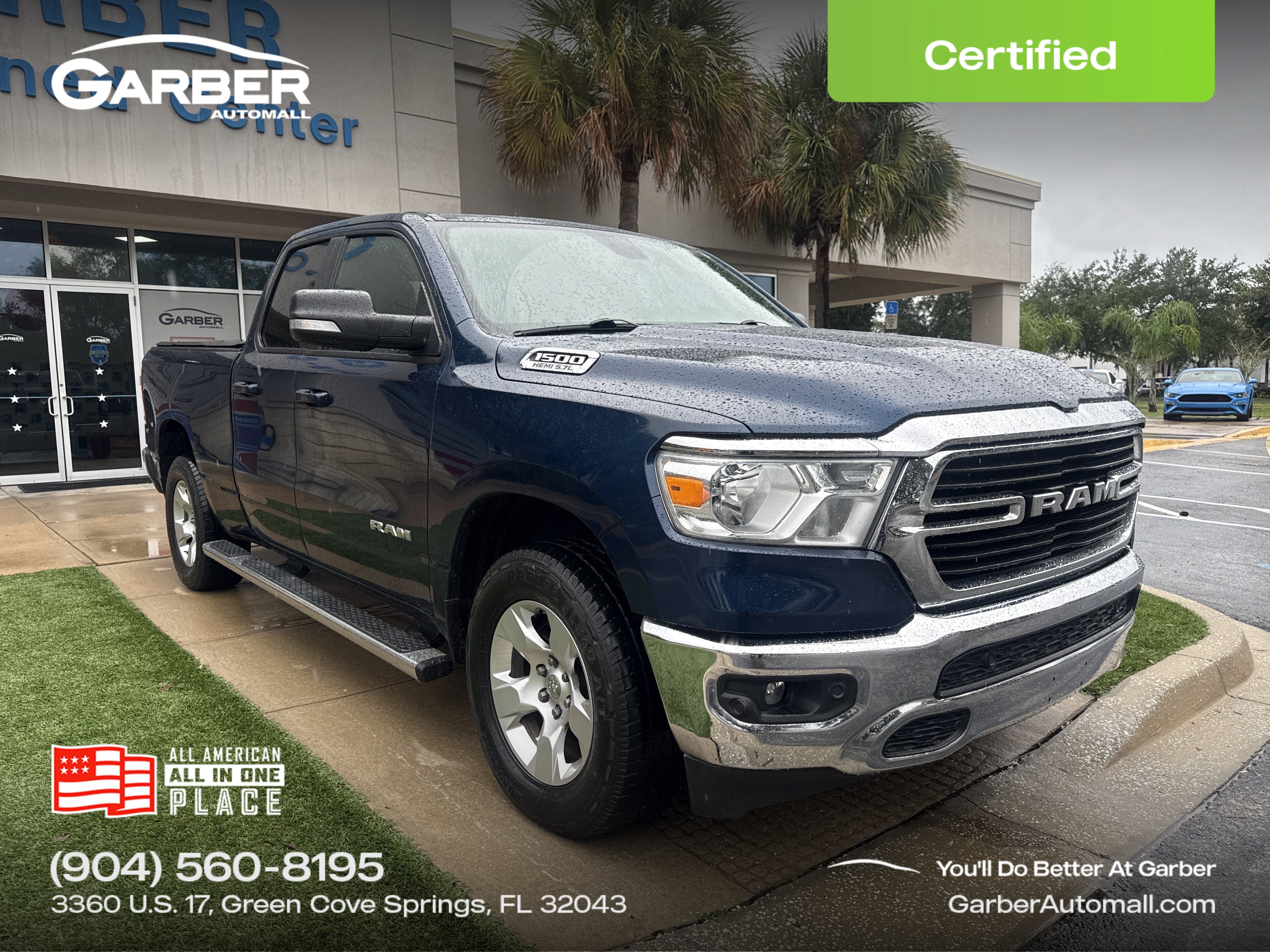 Certified 2021 Ram 1500 Big Horn/Lone Star Truck Quad Cab