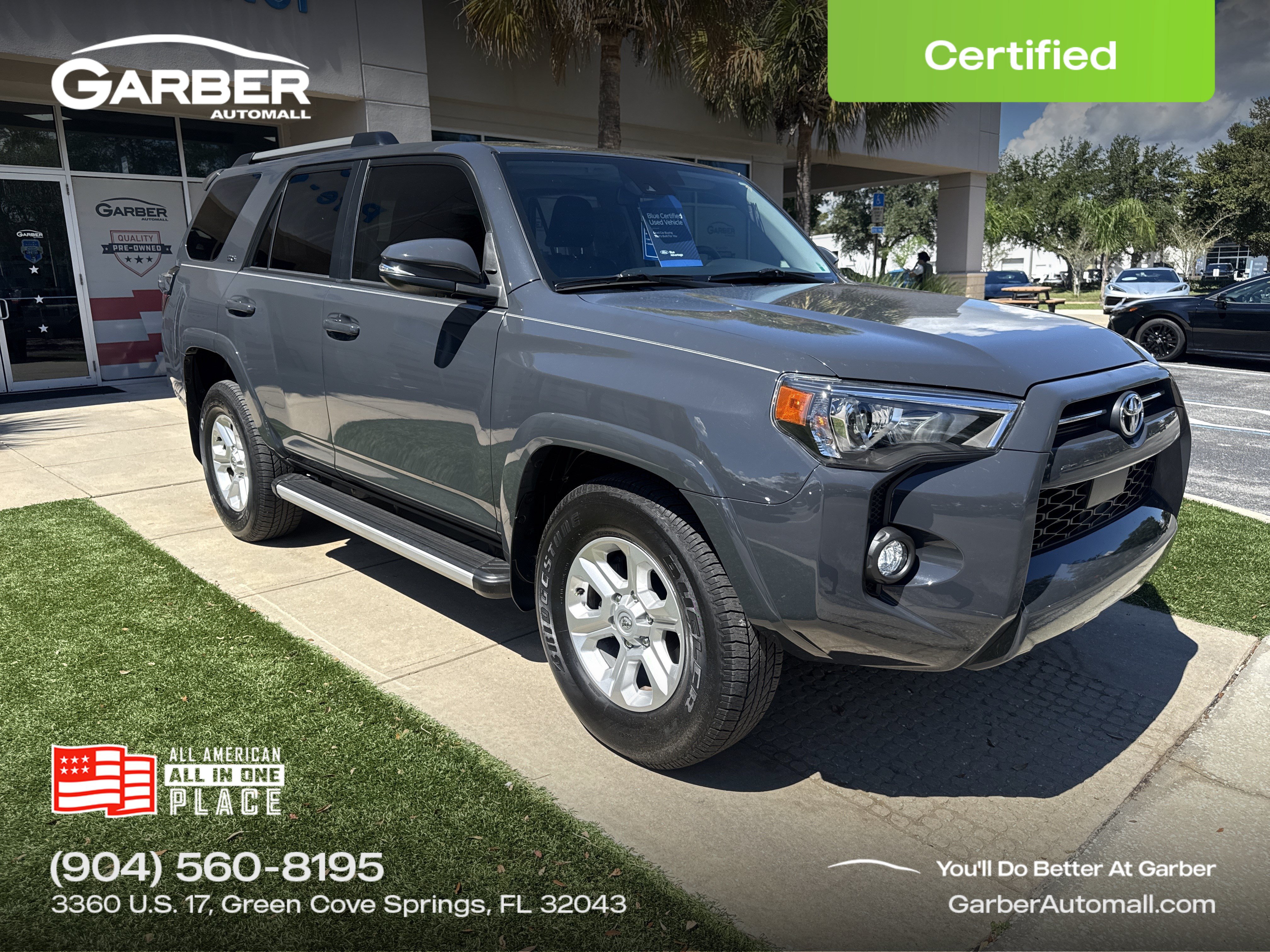 Certified 2024 Toyota 4Runner SR5 Premium SUV