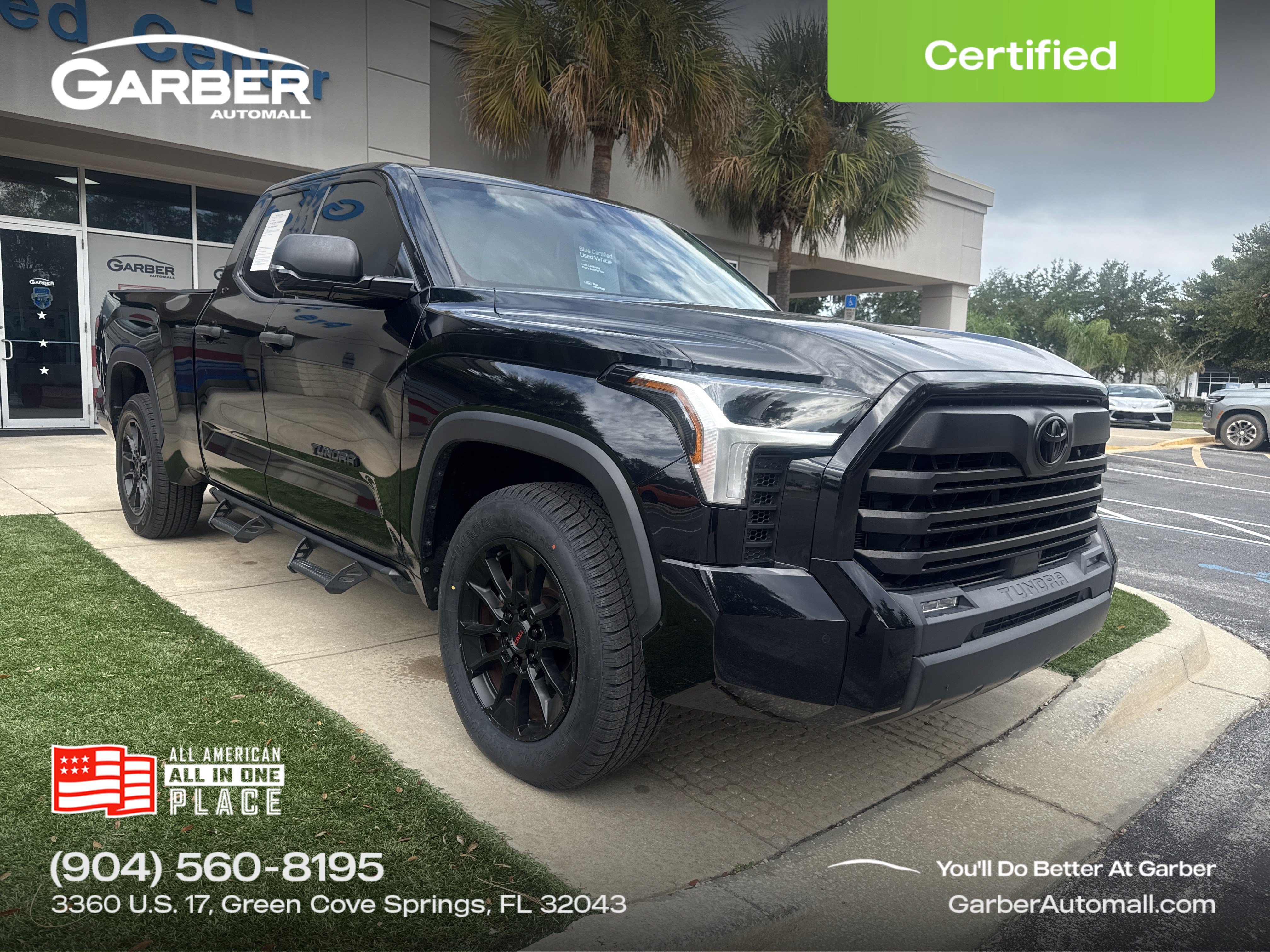 Certified 2022 Toyota Tundra SR5 Truck Double Cab