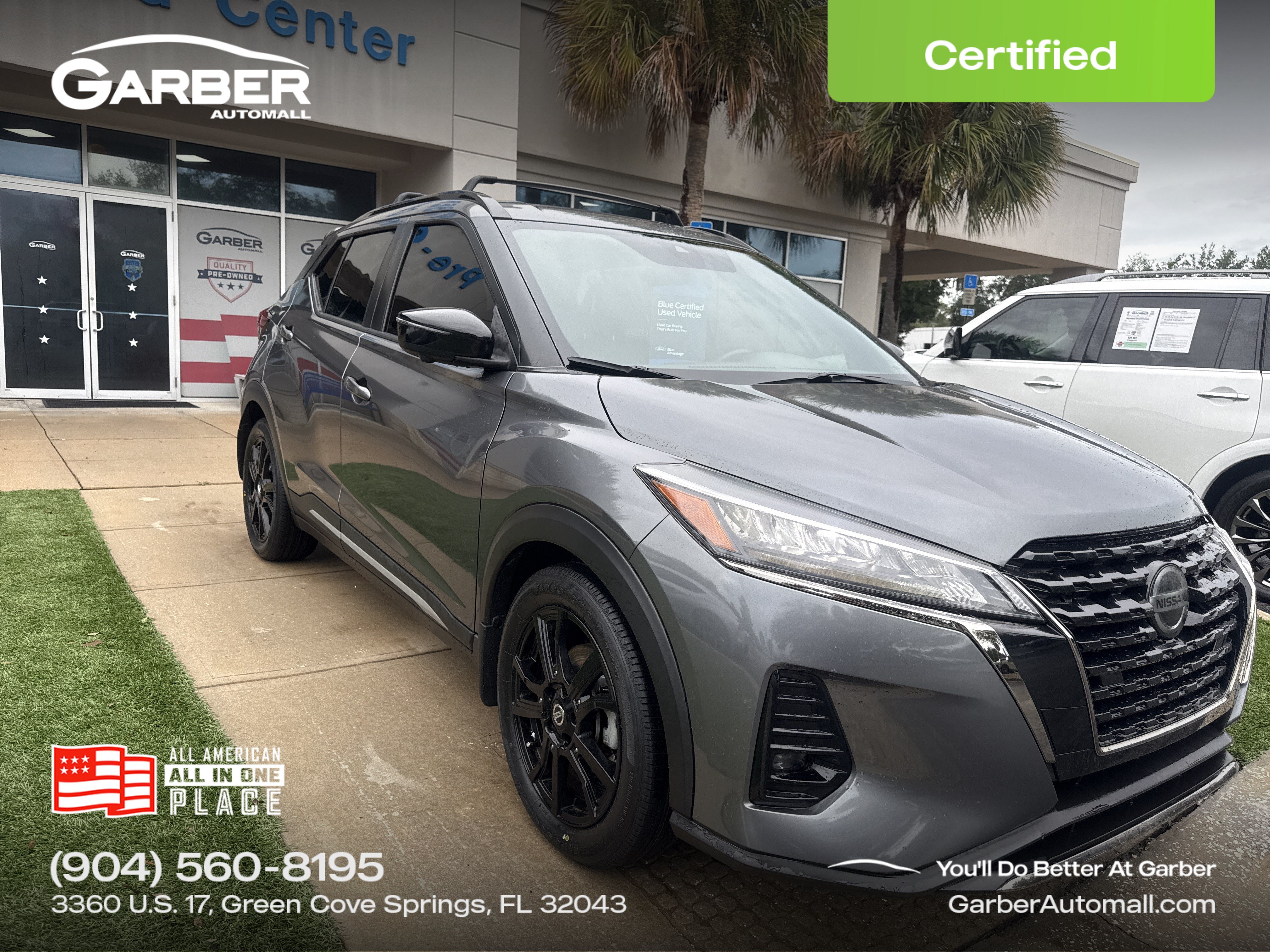 Certified 2021 Nissan Kicks SR SUV