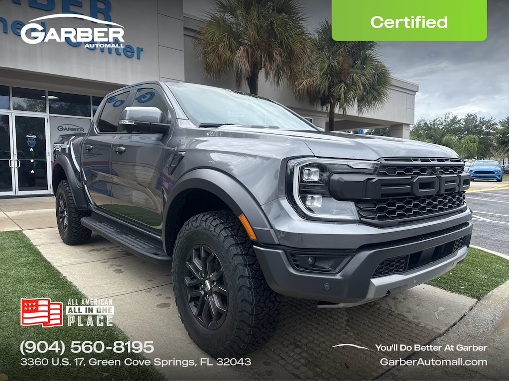 Certified 2025 Ford Ranger Raptor Truck SuperCrew