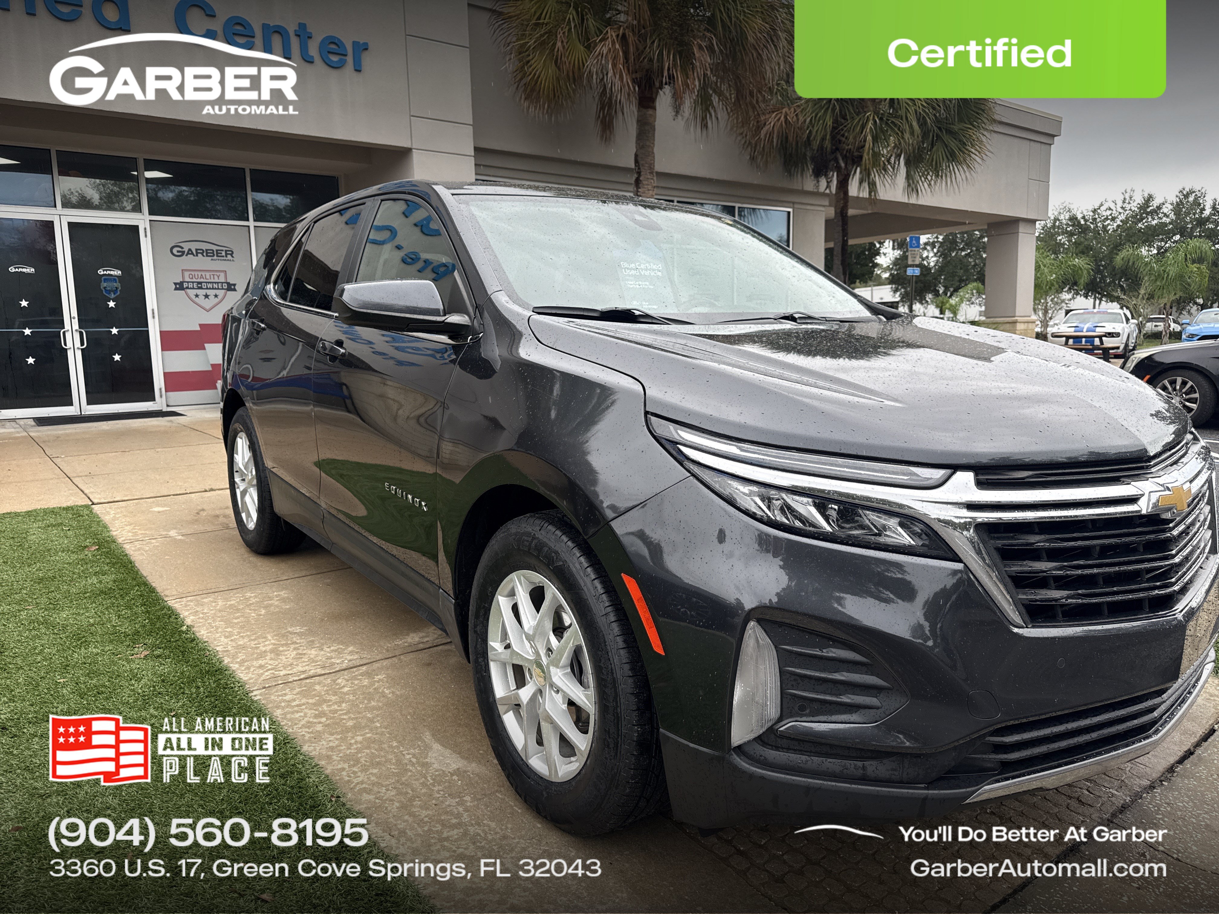 Certified 2022 Chevrolet Equinox LT SUV