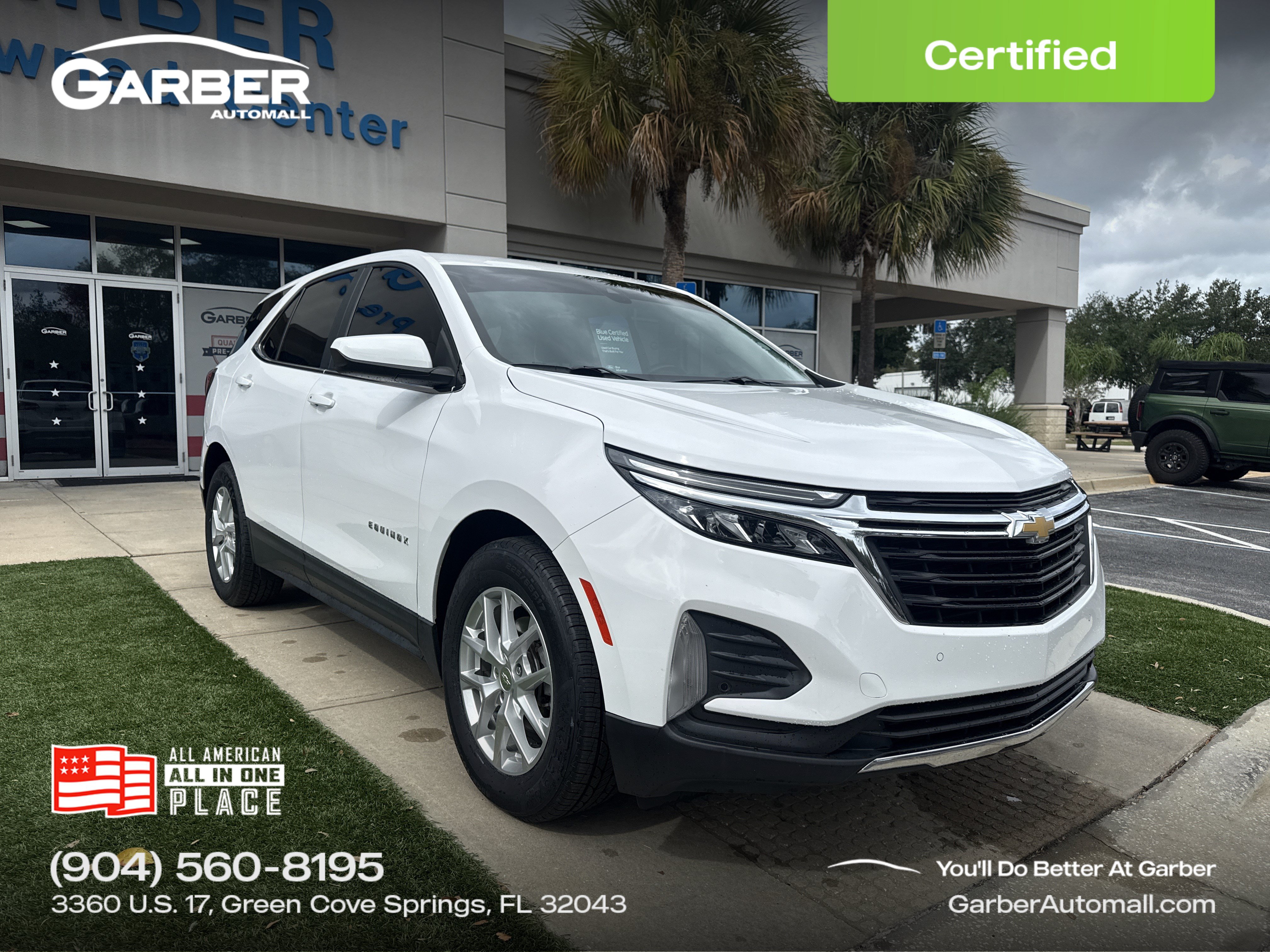 Certified 2022 Chevrolet Equinox LT SUV