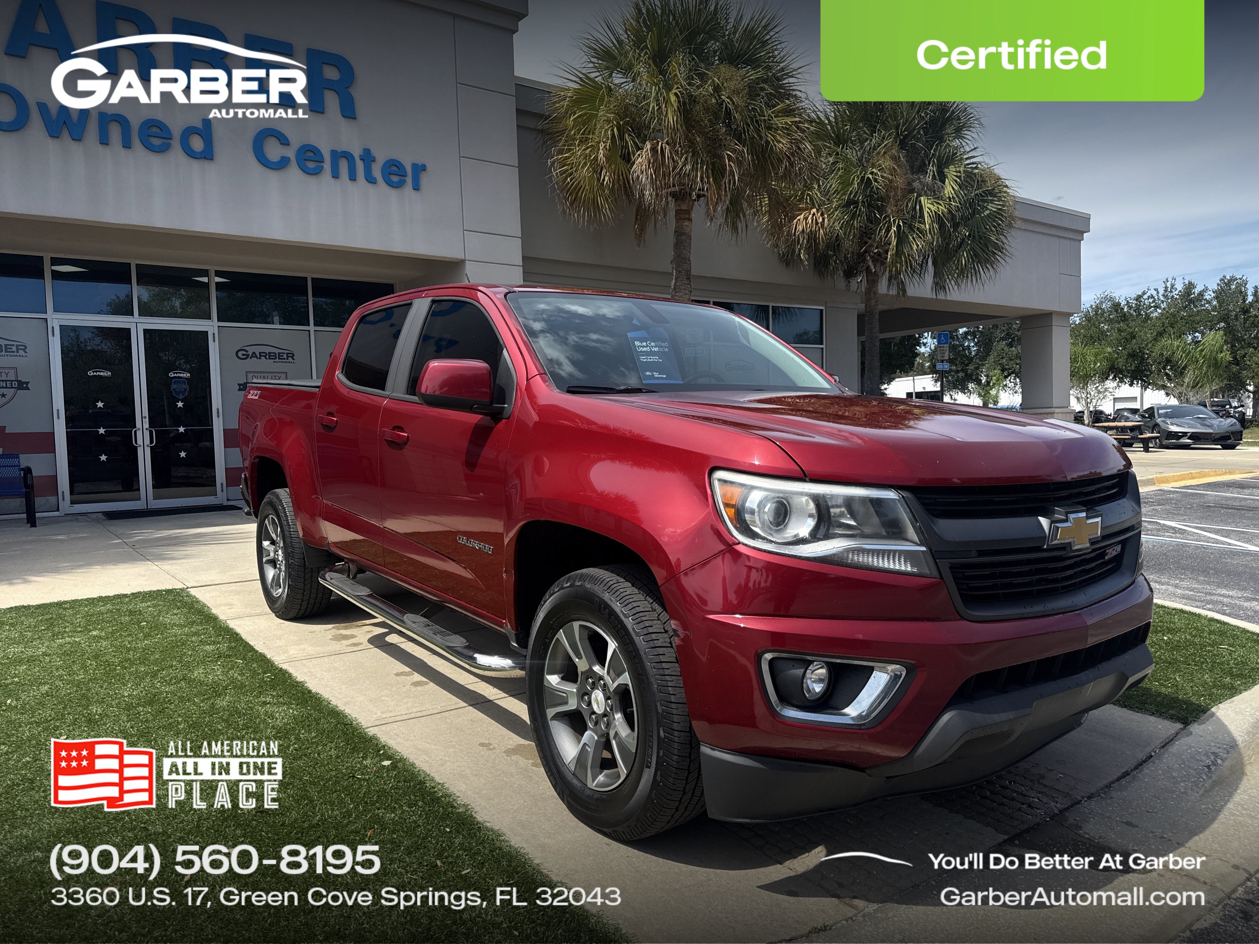 Certified 2020 Chevrolet Colorado Z71 Truck Crew Cab