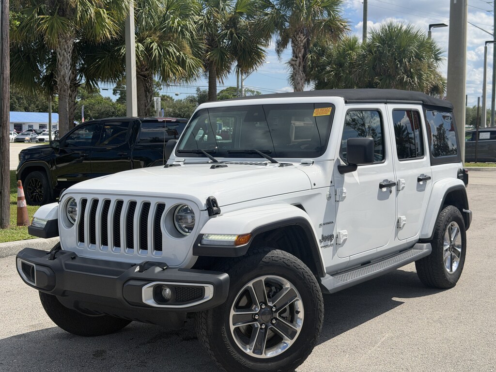 Used 2019 Jeep Wrangler Unlimited Sahara 4x4 SUV