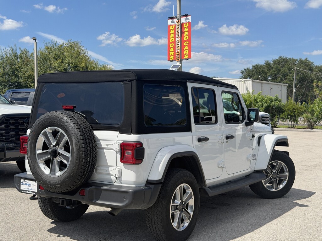 Used 2019 Jeep Wrangler Unlimited Sahara 4x4 SUV