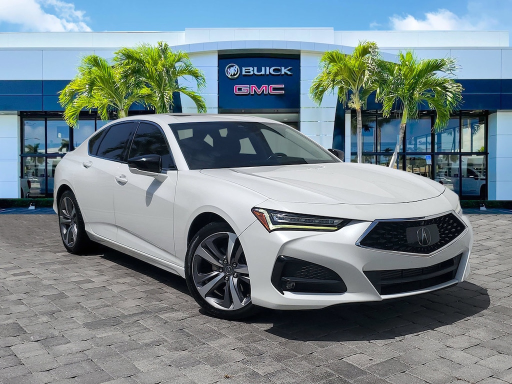 Used 2021 Acura TLX Advance Package Sedan