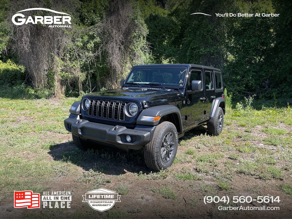 New 2026 Jeep Wrangler 4-DOOR SPORT Sport Utility