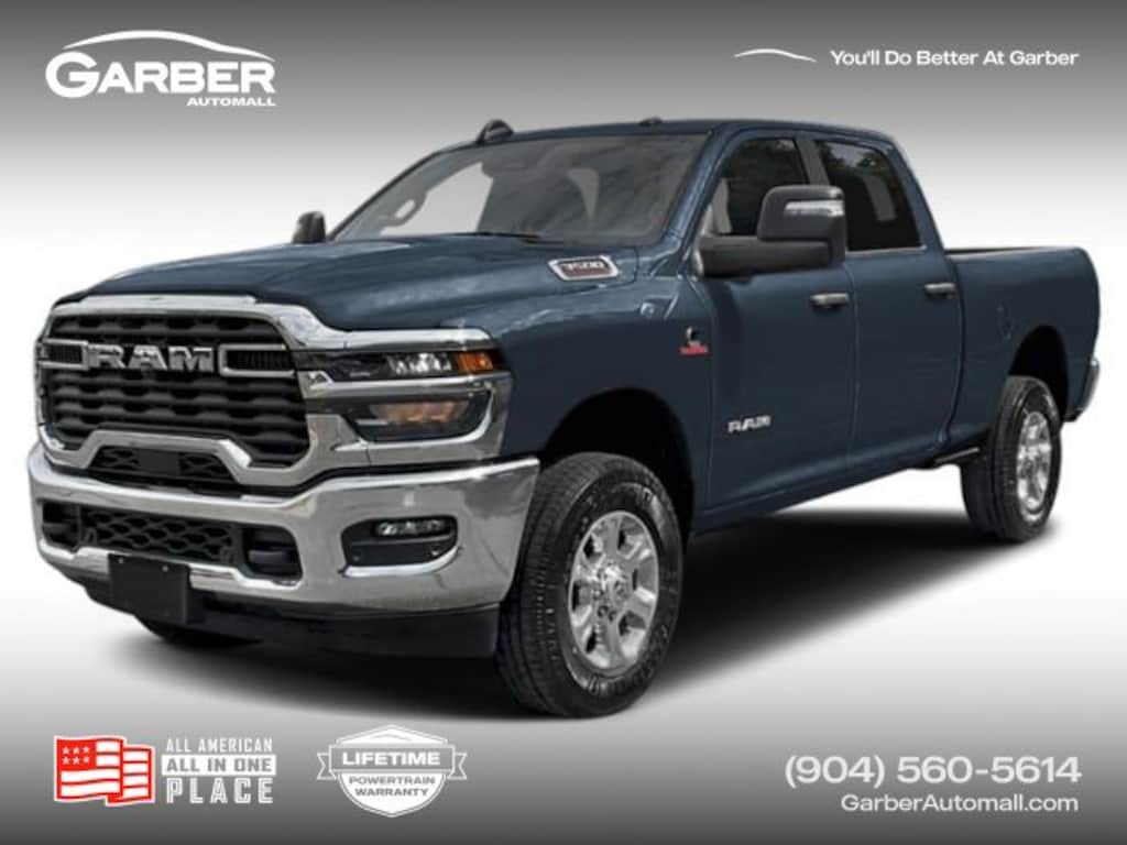 New 2027 Ram 3500 BIG HORN CREW CAB 4X4 8' BOX Pickup