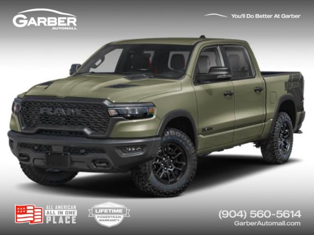 New 2027 Ram 1500 REBEL CREW CAB 4X4 5'7 BOX Pickup