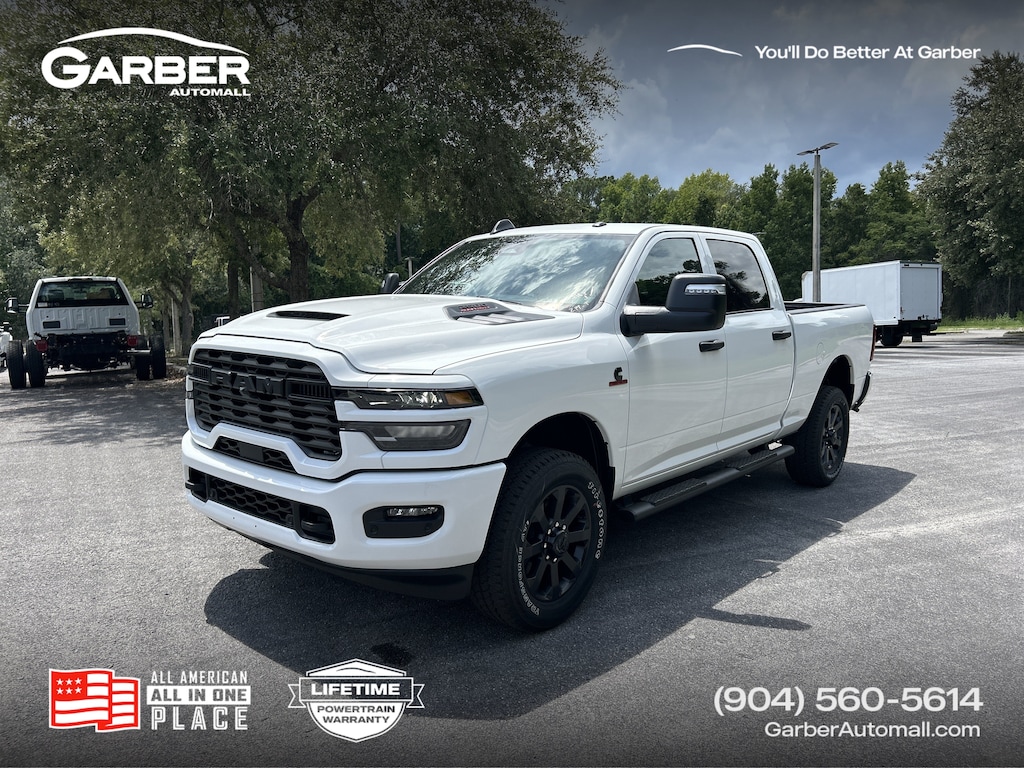 New 2026 Ram 2500 BLACK EXPRESS CREW CAB 4X4 6'4 BOX Pickup