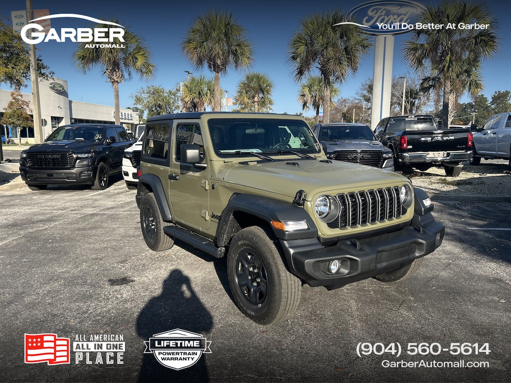 New 2026 Jeep Wrangler 2-DOOR SPORT Sport Utility