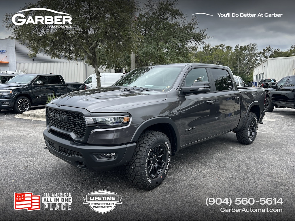 New 2027 Ram 1500 REBEL CREW CAB 4X4 5'7 BOX Pickup