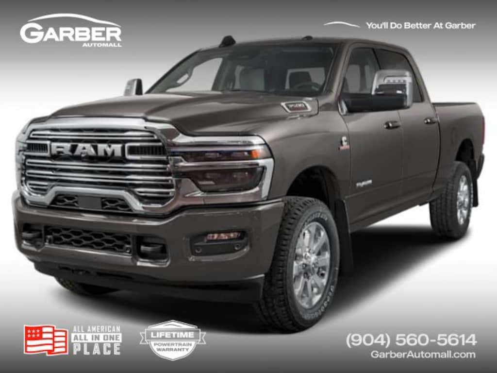 New 2027 Ram 3500 LARAMIE CREW CAB 4X4 8' BOX Pickup