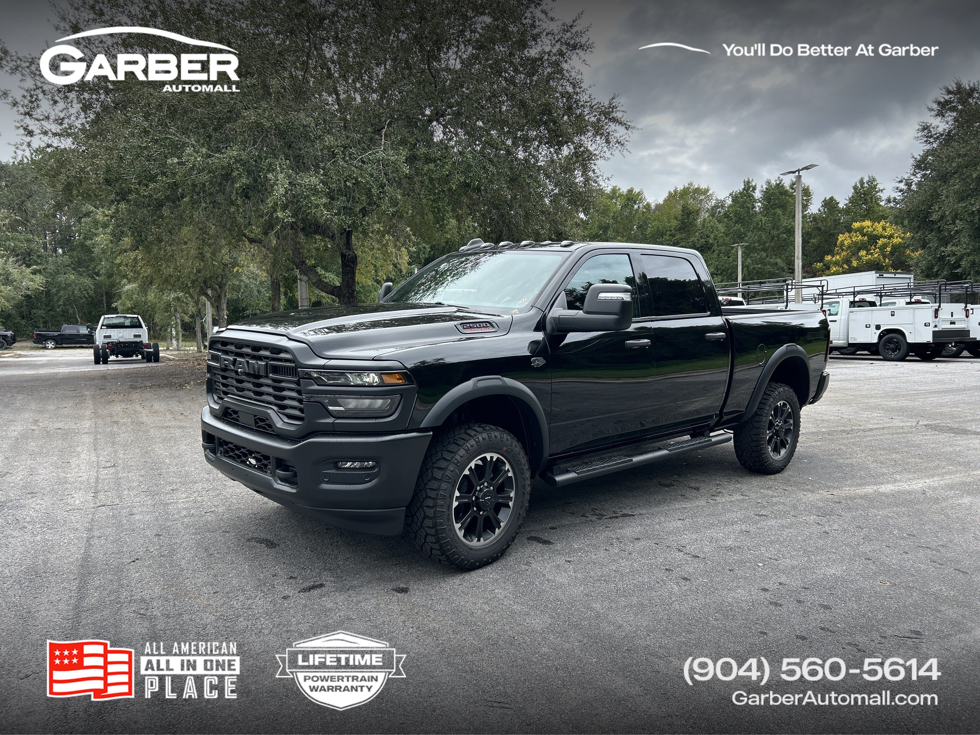 New 2027 Ram 2500 WARLOCK CREW CAB 4X4 6'4 BOX Pickup