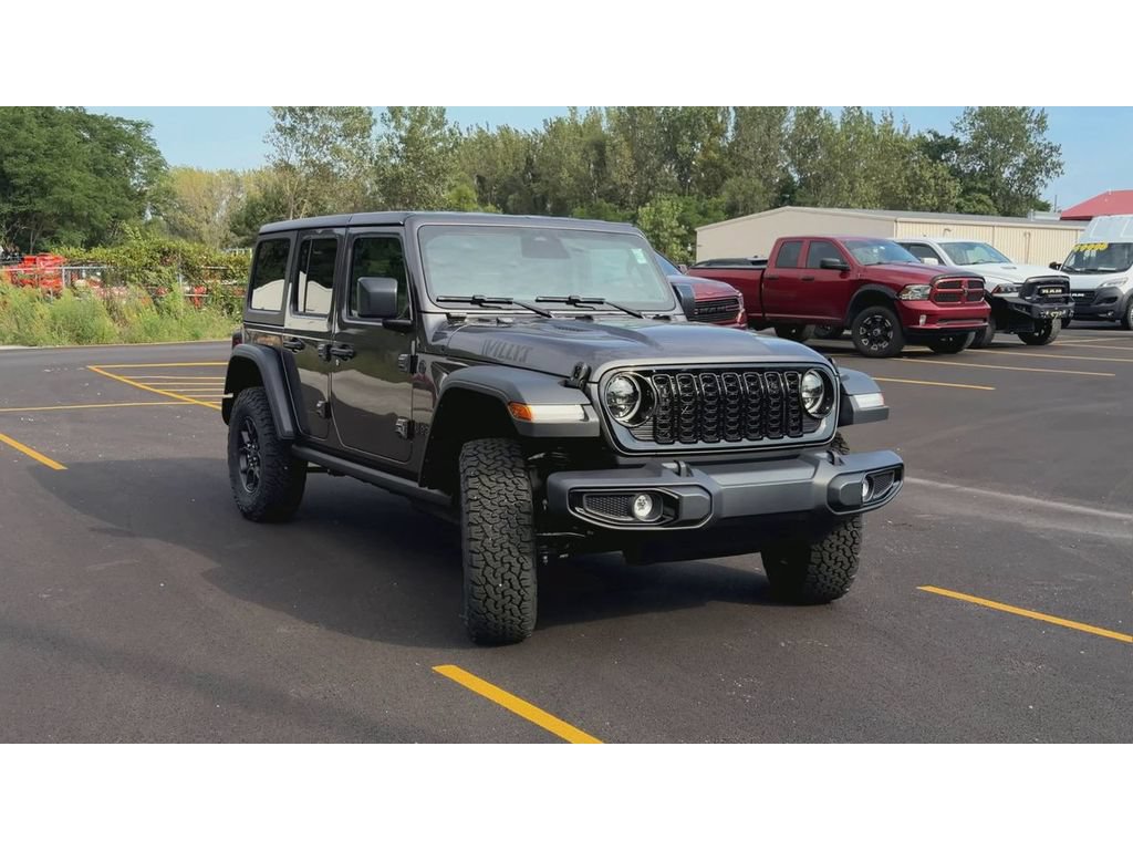 New 2027 Jeep Wrangler 4-DOOR WILLYS Sport Utility