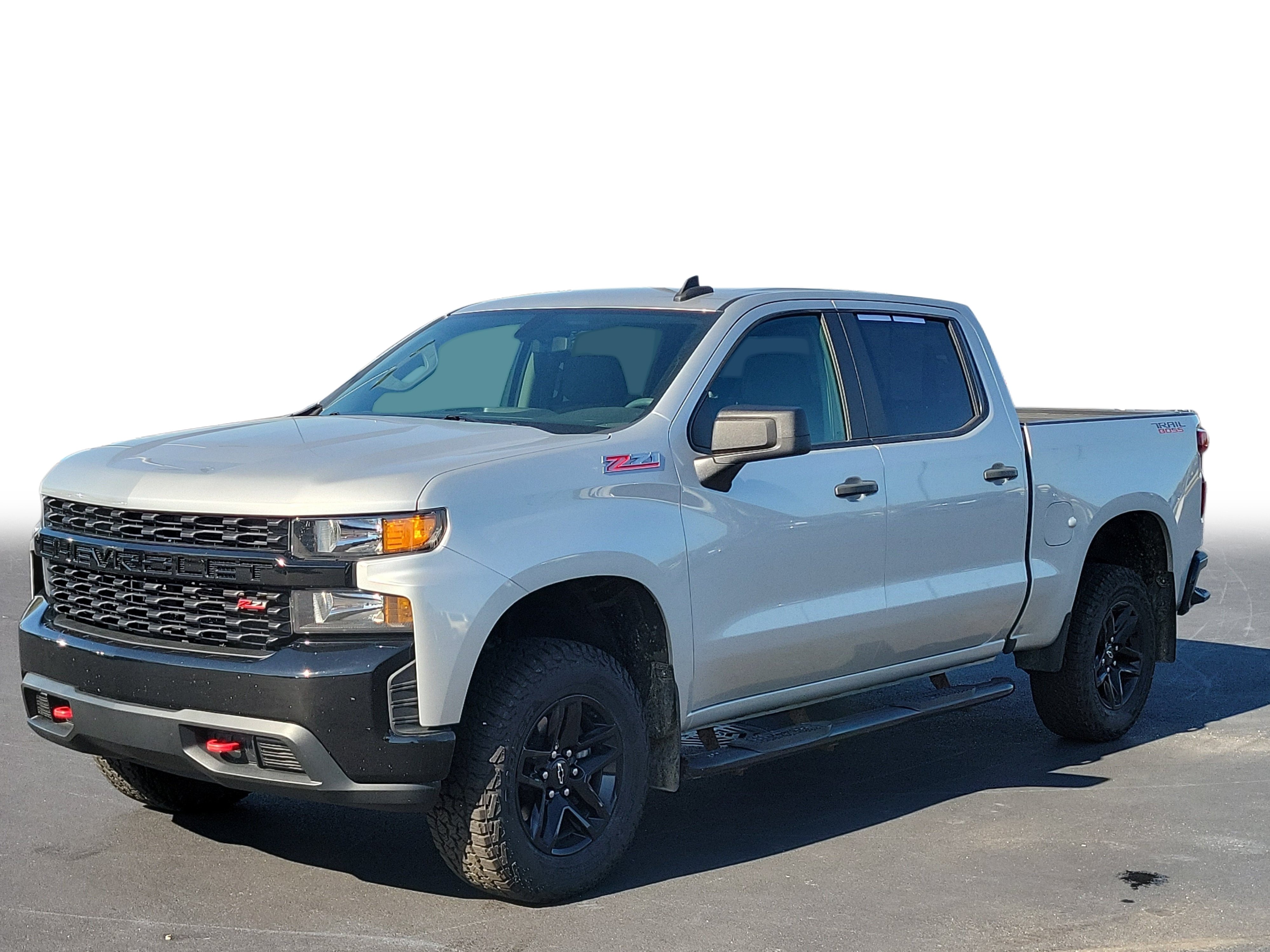 Used 2021 Chevrolet Silverado 1500 Custom Trail Boss Truck Crew Cab
