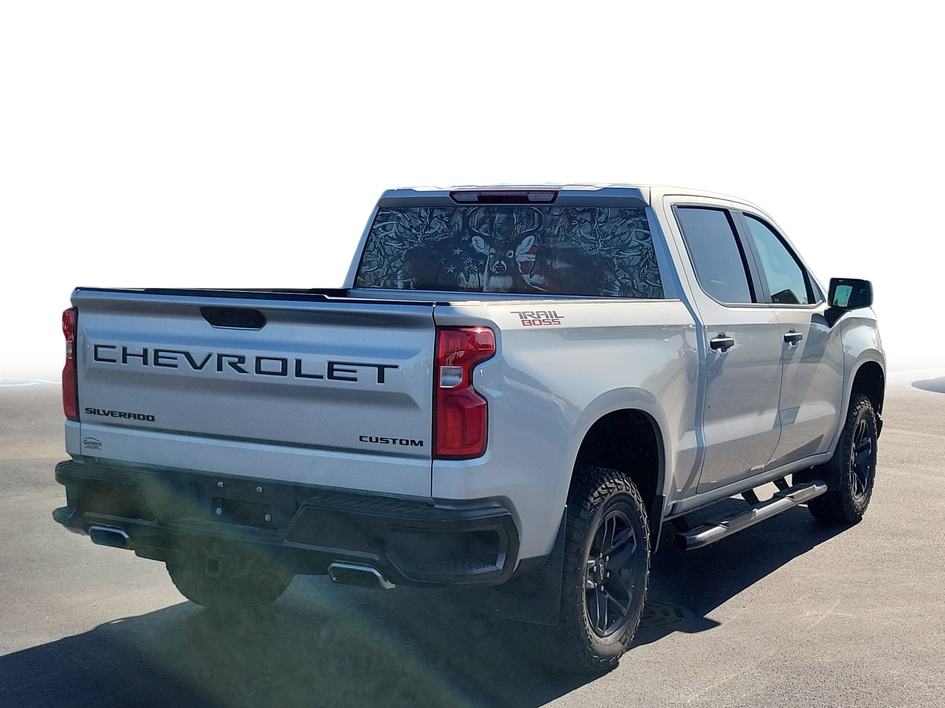 Used 2021 Chevrolet Silverado 1500 Custom Trail Boss Truck Crew Cab