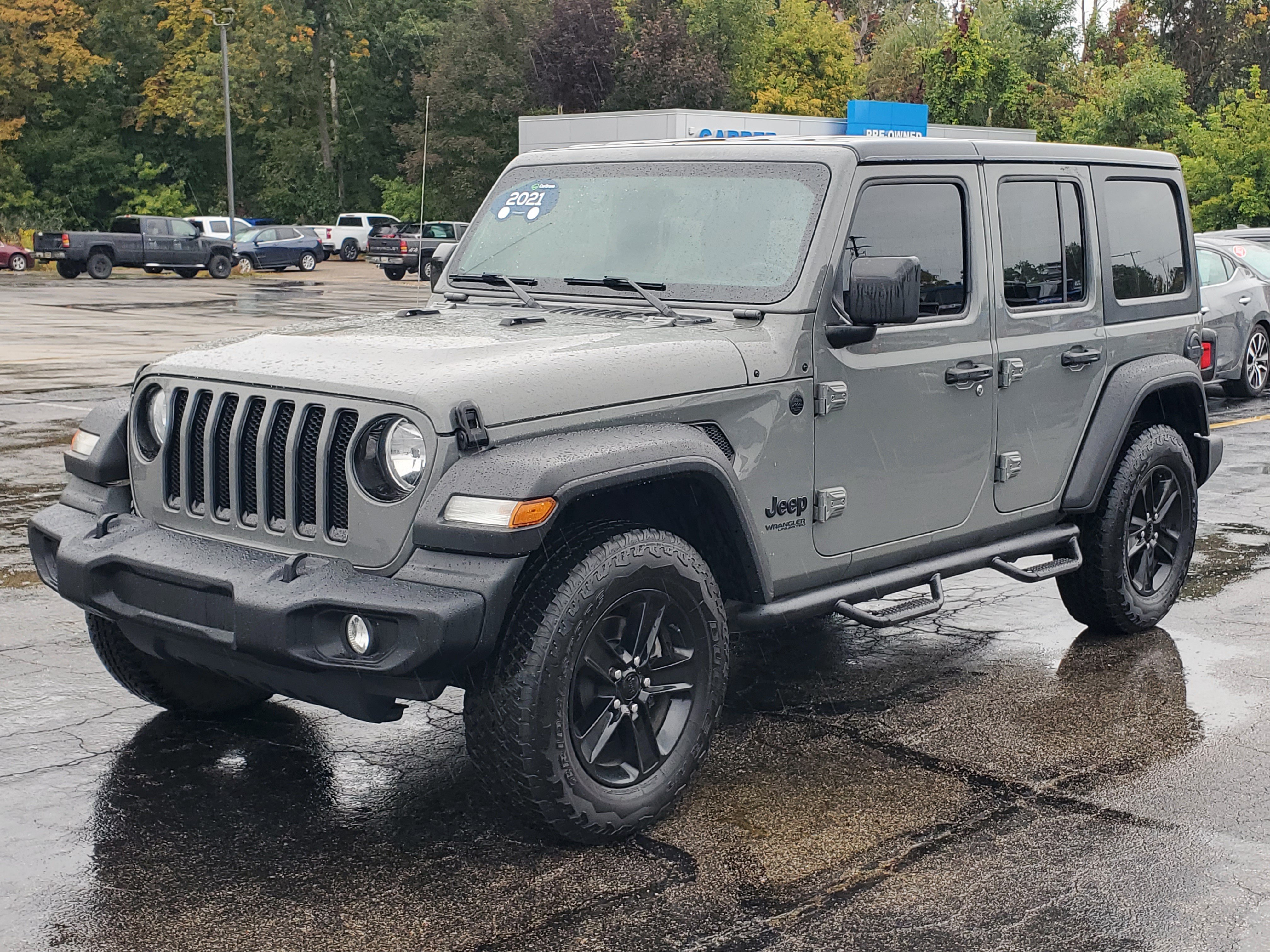 Used 2021 Jeep Wrangler Unlimited Sport Altitude 4x4 SUV