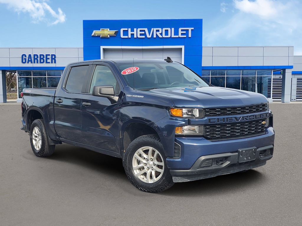 Used 2020 Chevrolet Silverado 1500 Custom Truck Crew Cab