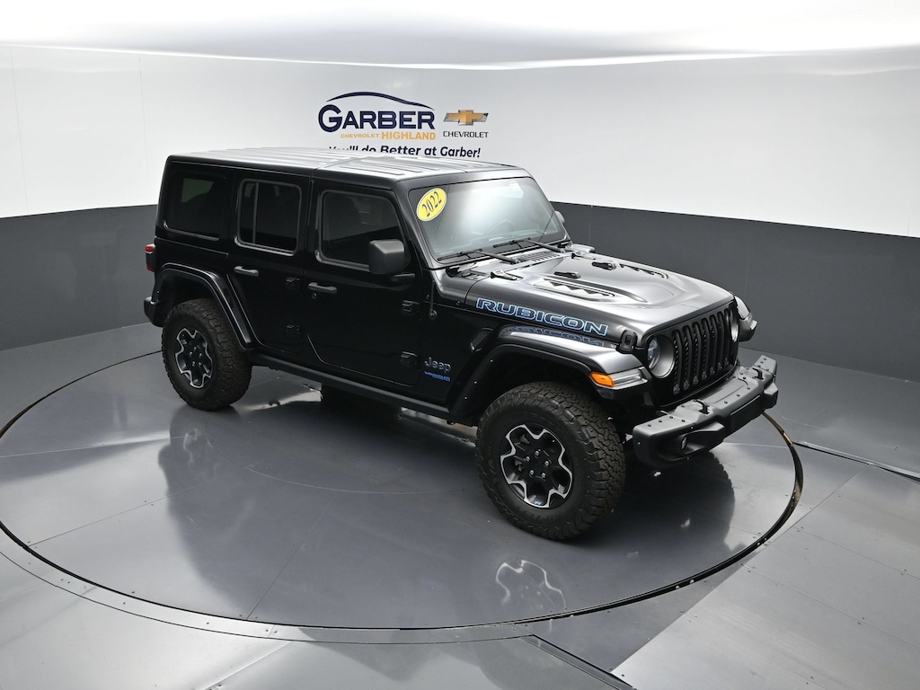 Used 2022 Jeep Wrangler Unlimited 4xe Rubicon SUV