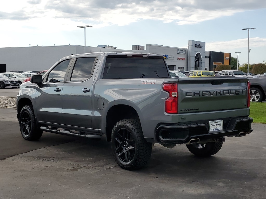 Used 2021 Chevrolet Silverado 1500 LT Trail Boss Truck Crew Cab