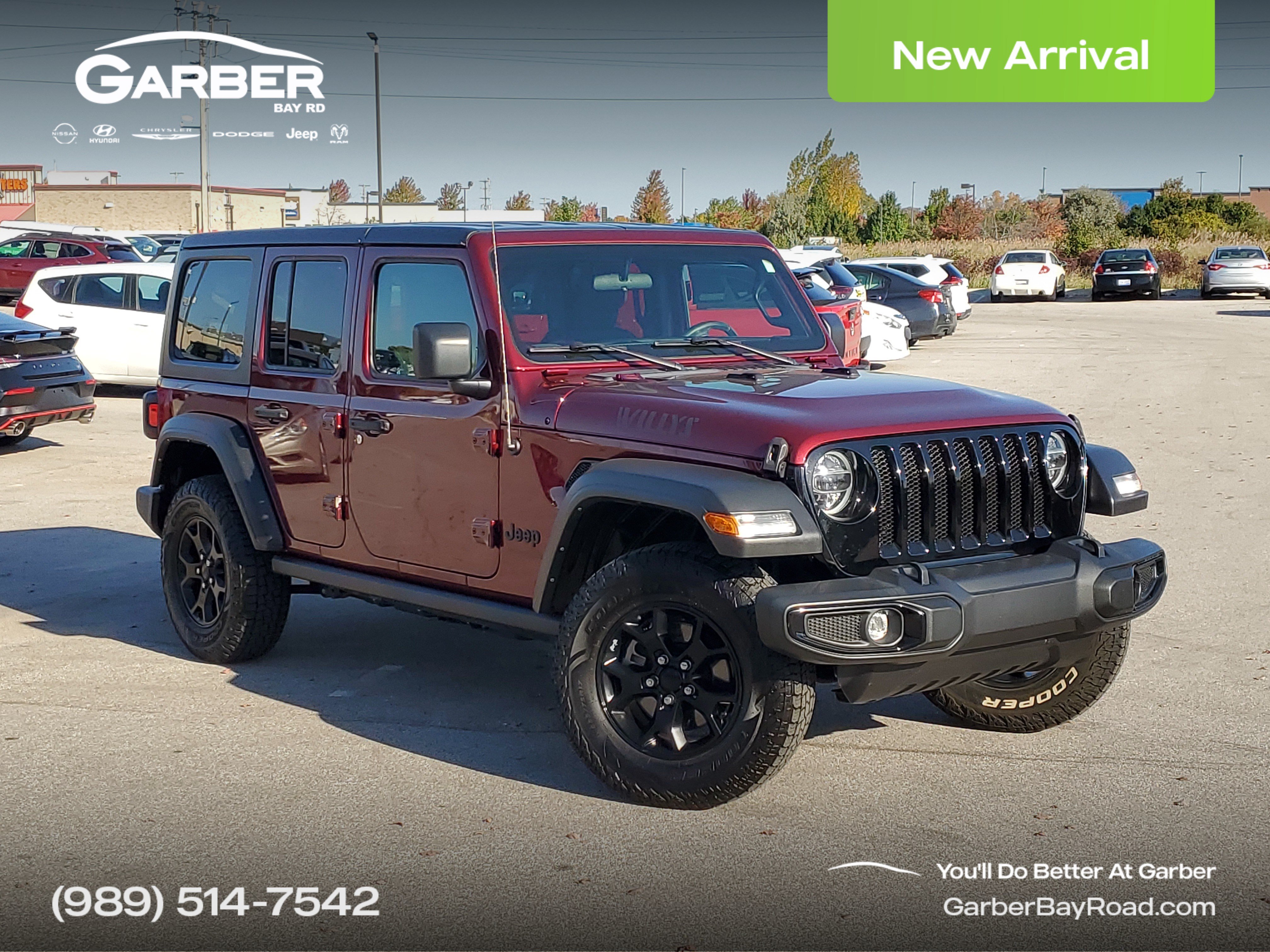 Used 2021 Jeep Wrangler Unlimited Willys SUV