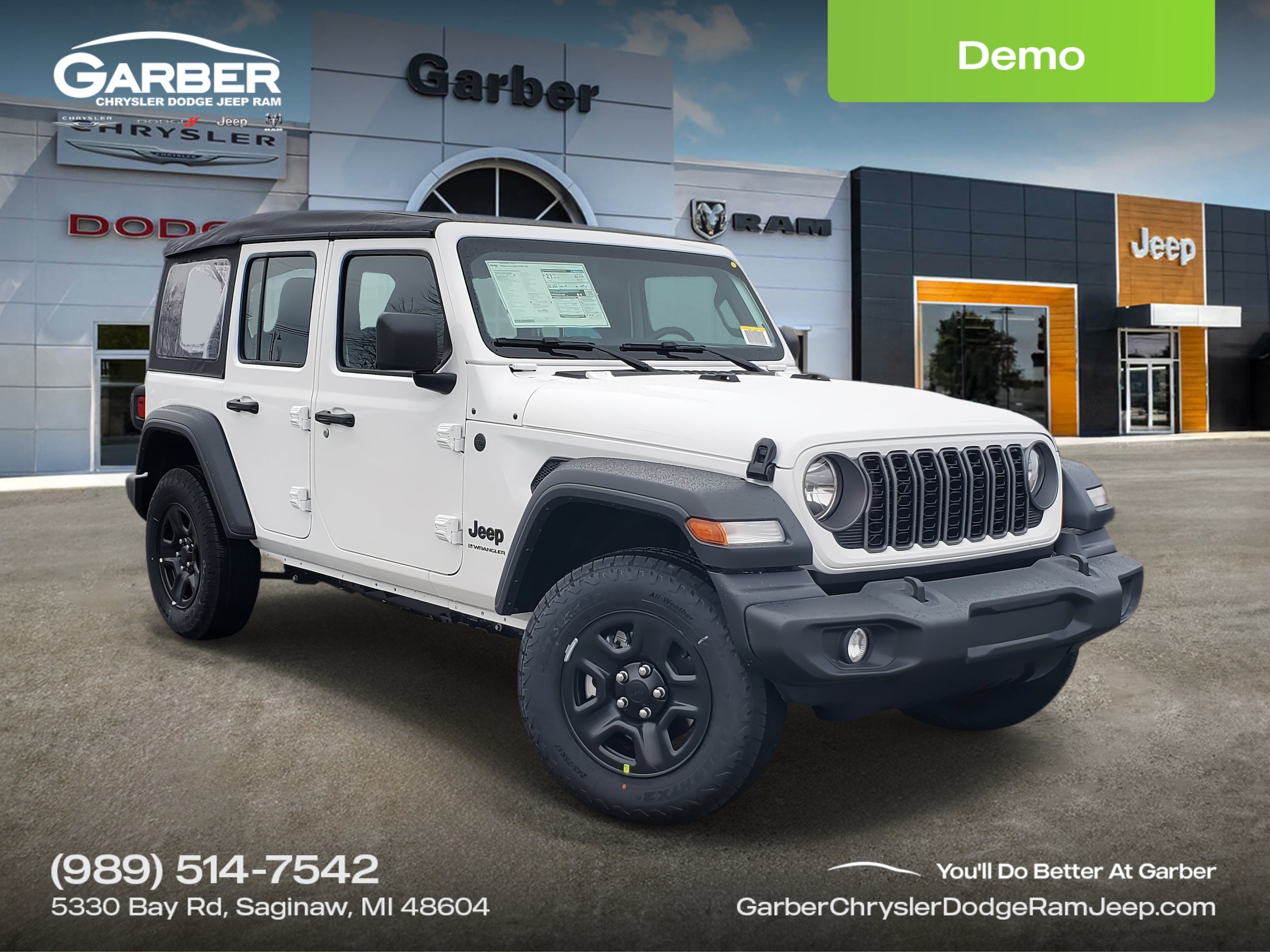 2026 Jeep Wrangler 4-Door Sport