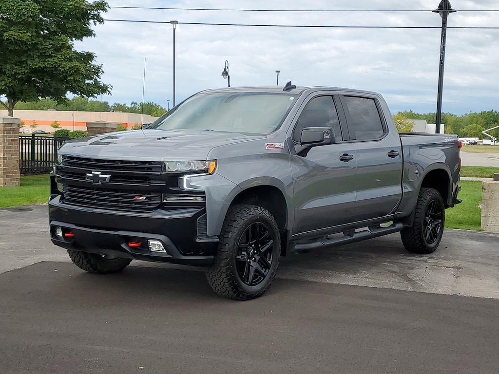 Used 2021 Chevrolet Silverado 1500 LT Trail Boss Truck Crew Cab