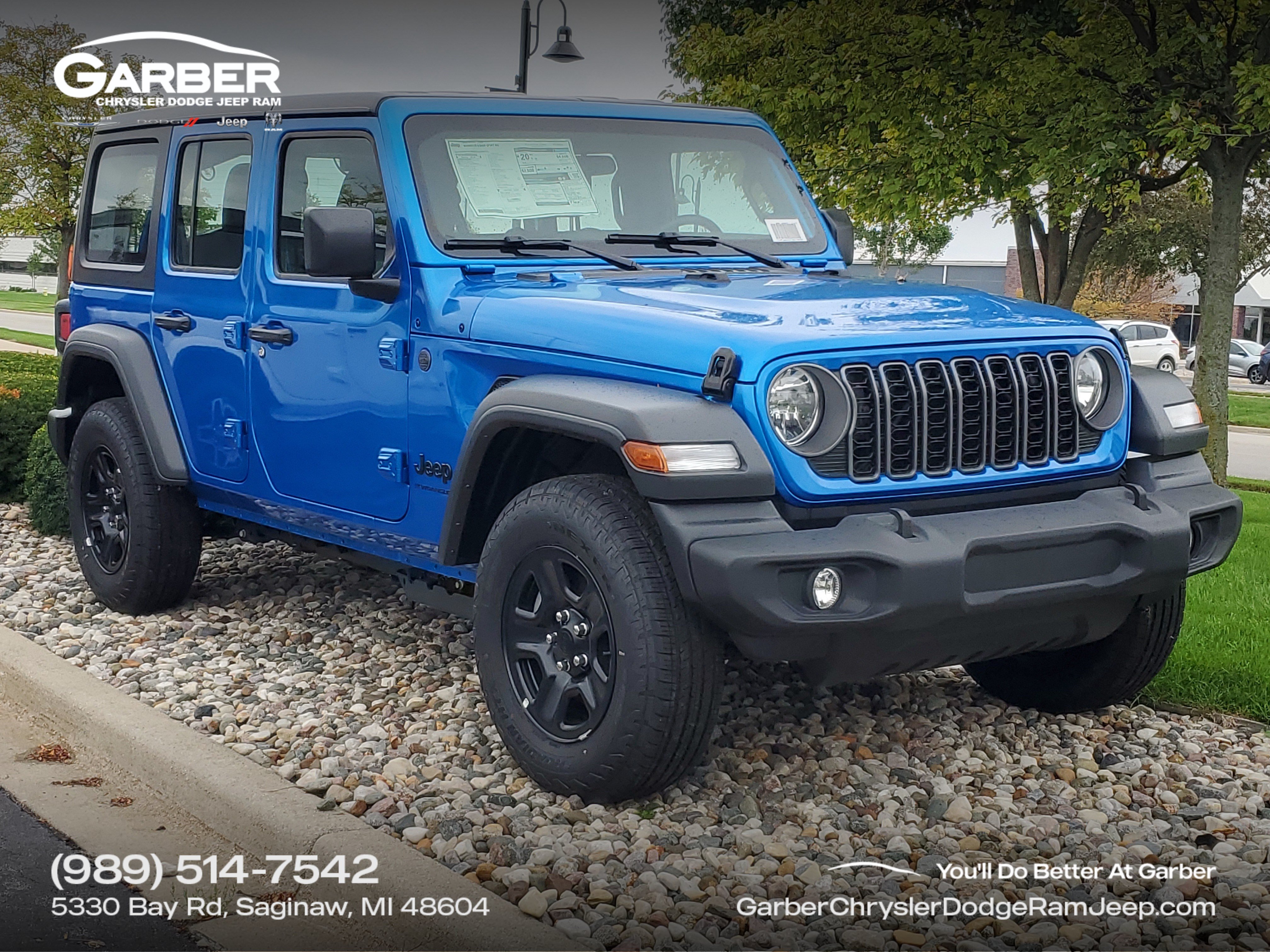 New 2026 Jeep Wrangler 4-DOOR SPORT Sport Utility