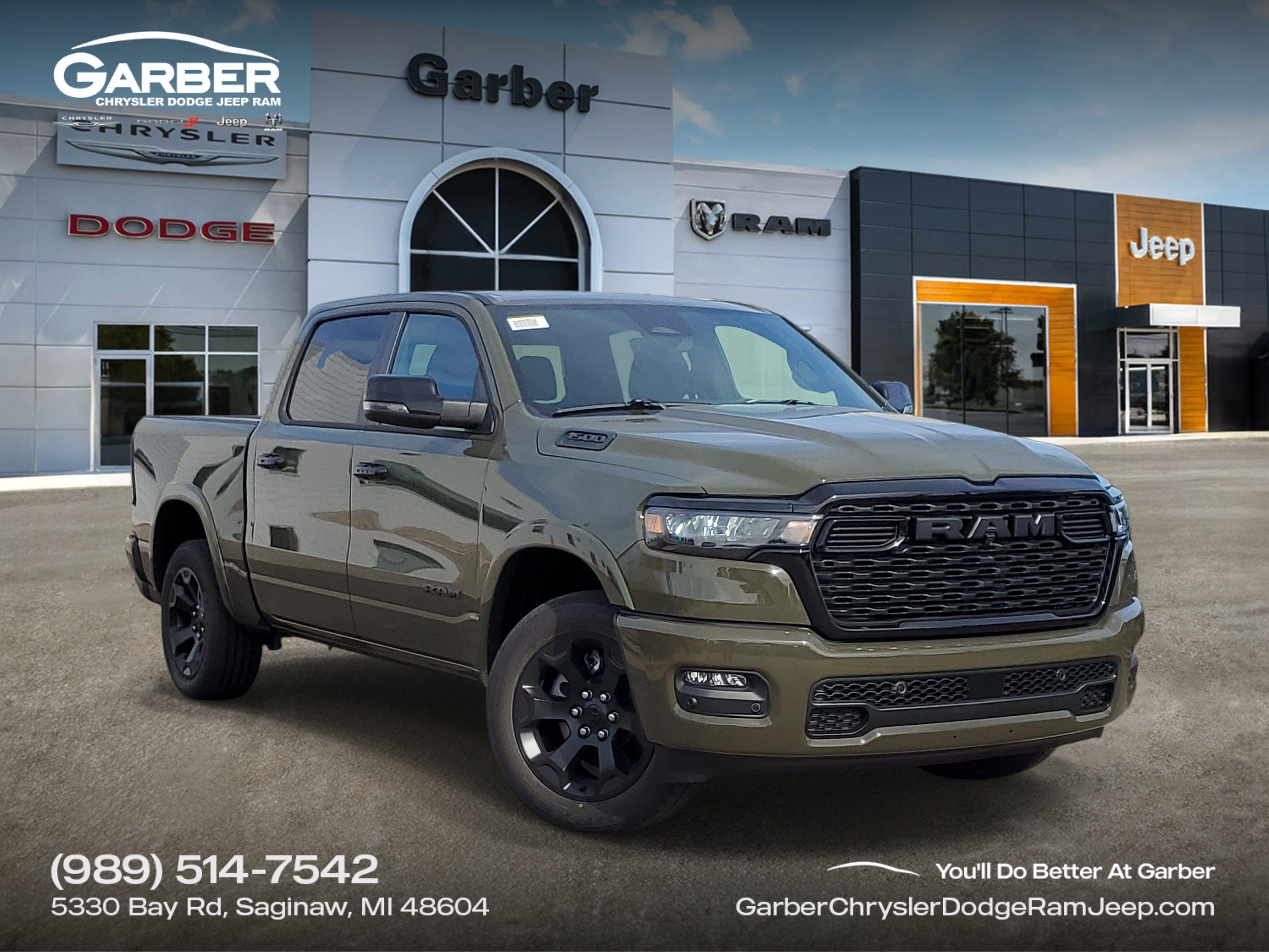 New 2027 Ram 1500 BIG HORN CREW CAB 4X4 5'7 BOX Pickup