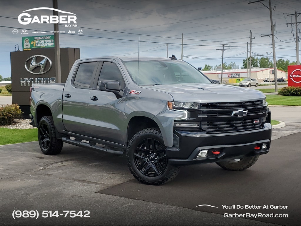 Used 2021 Chevrolet Silverado 1500 LT Trail Boss Truck Crew Cab