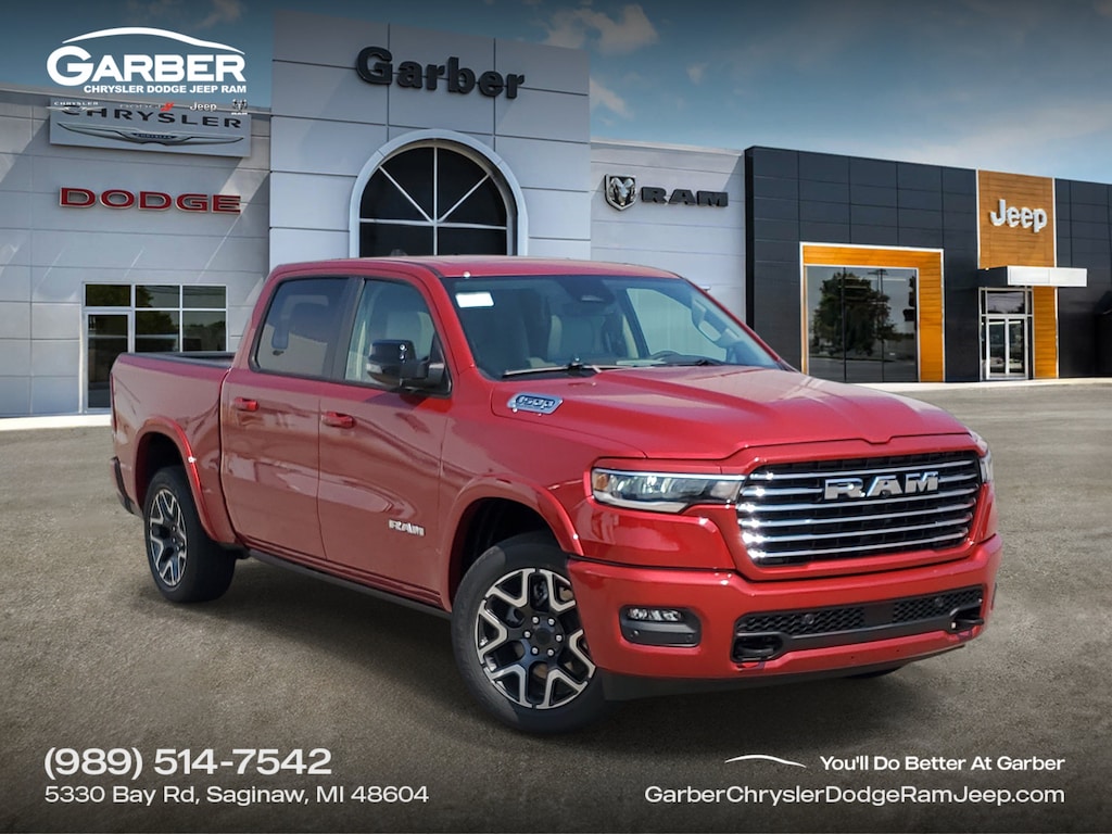New 2026 Ram 1500 LARAMIE CREW CAB 4X4 5'7 BOX Pickup