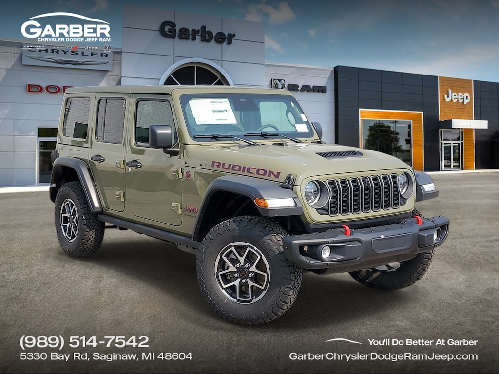 New 2026 Jeep Wrangler 4-DOOR RUBICON Sport Utility