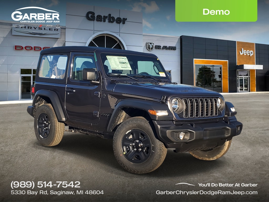 New 2026 Jeep Wrangler 2-DOOR SPORT Sport Utility