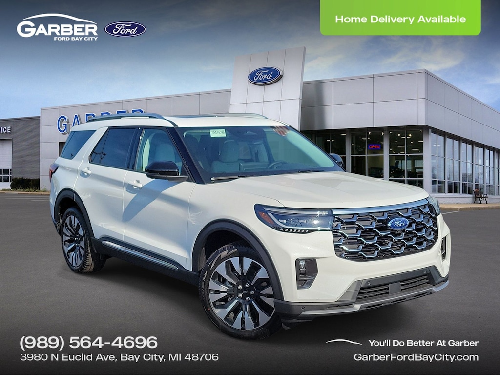 New 2026 Ford Explorer Platinum SUV