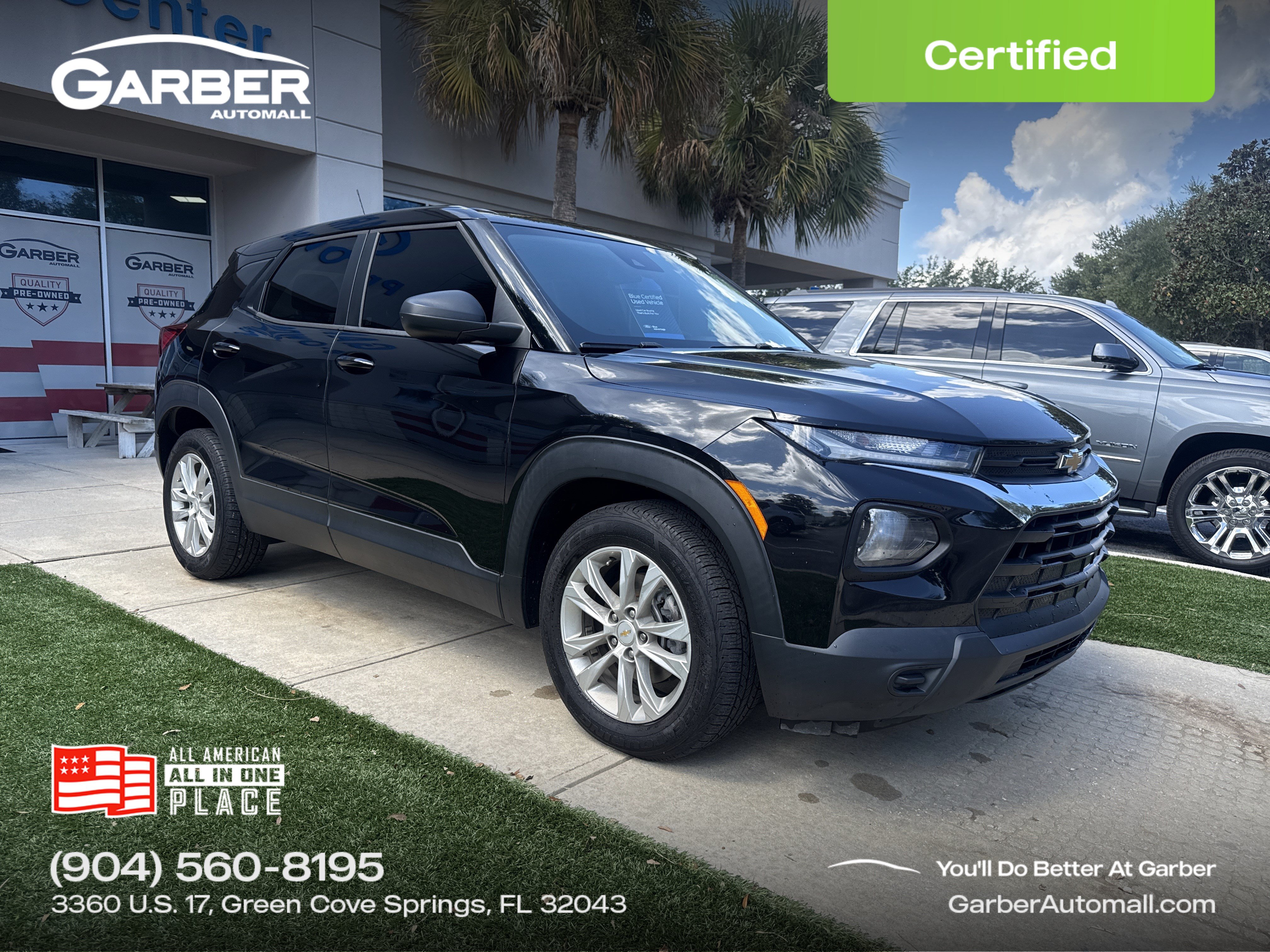 Certified 2021 Chevrolet Trailblazer LS SUV
