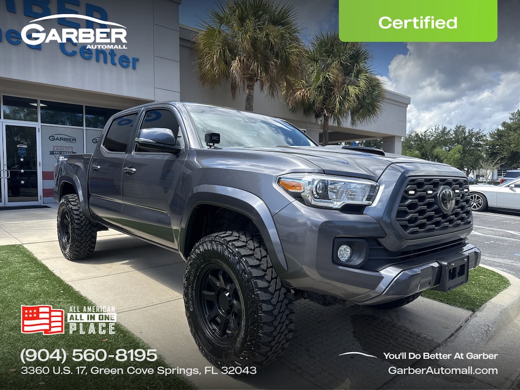 Certified 2021 Toyota Tacoma TRD Sport Truck Double Cab