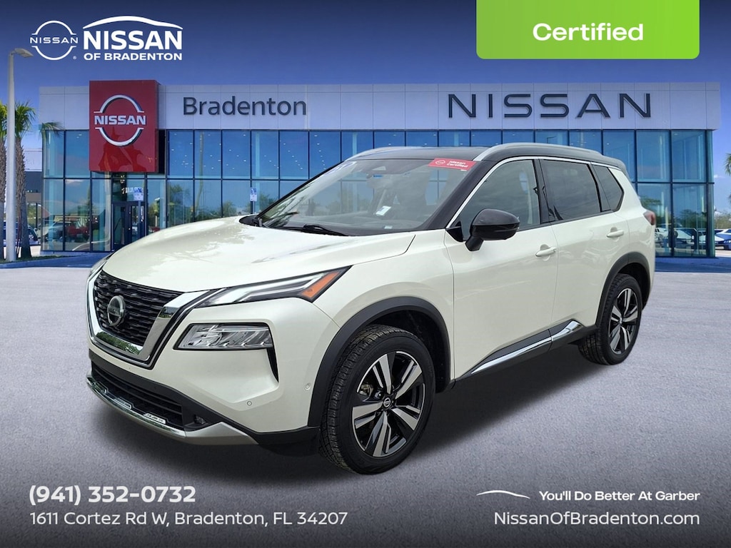 Certified 2021 Nissan Rogue Platinum SUV