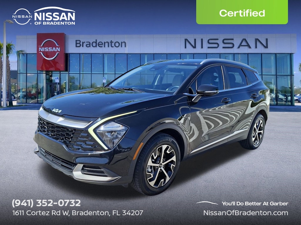 Certified 2023 Kia Sportage Hybrid EX SUV