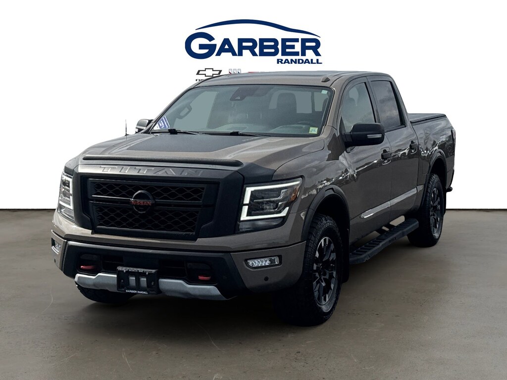 Used 2021 Nissan Titan Crew Cab PRO-4X 4x4 Truck Crew Cab