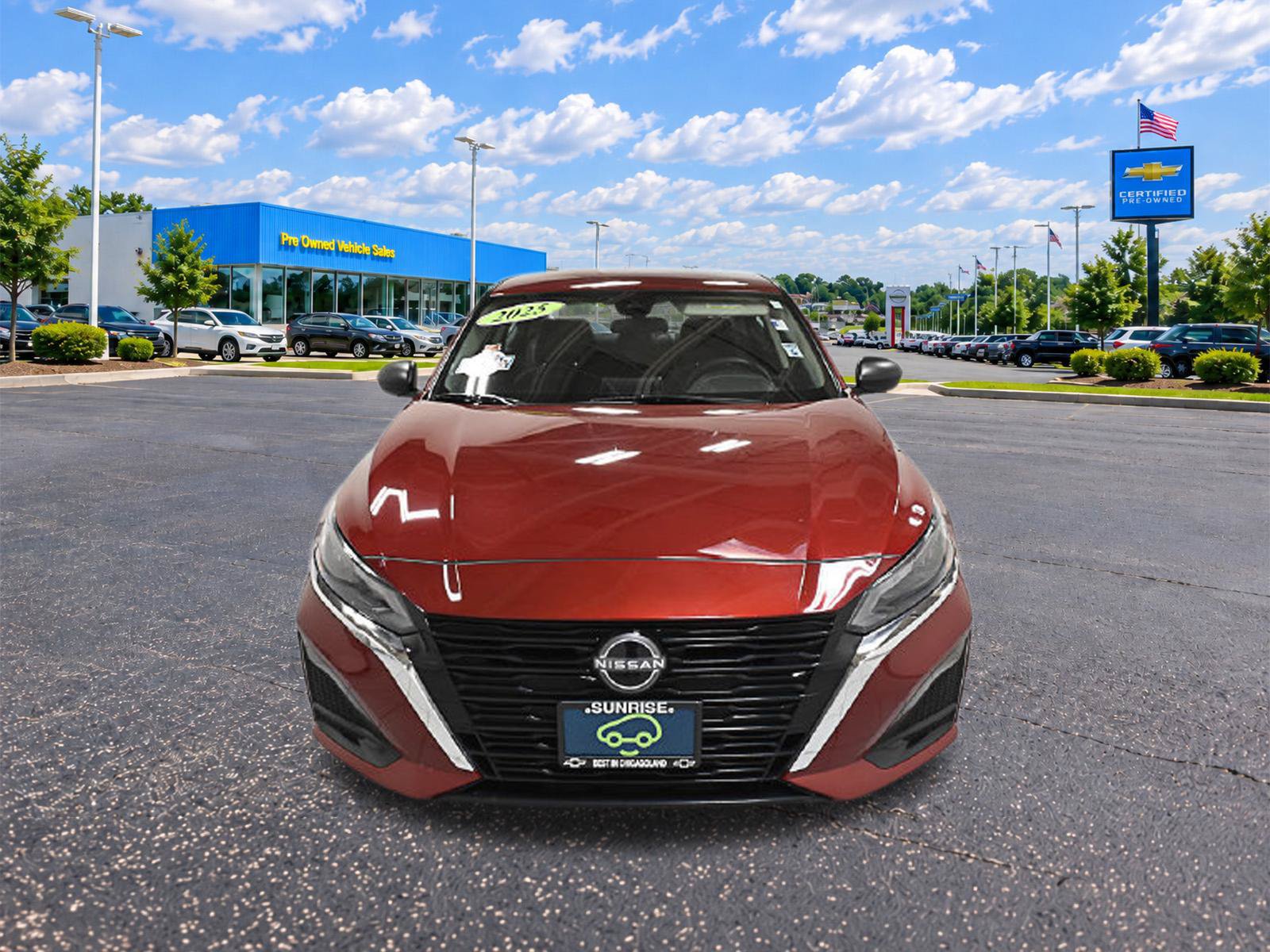 Used 2025 Nissan Altima SV with VIN 1N4BL4DVXSN308902 for sale in Glendale Heights, IL