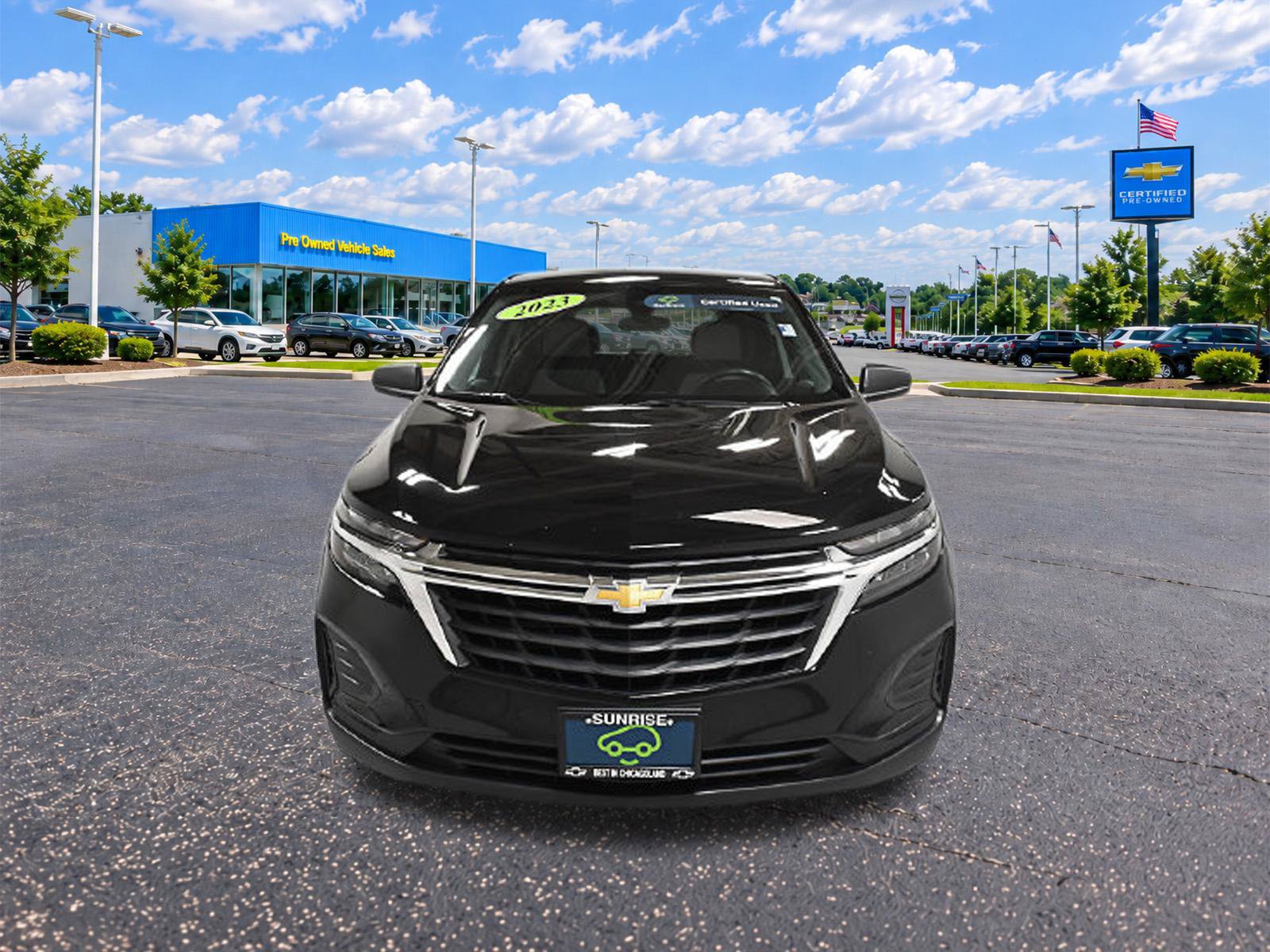 Used 2023 Chevrolet Equinox LS with VIN 3GNAXHEG6PL200986 for sale in Glendale Heights, IL
