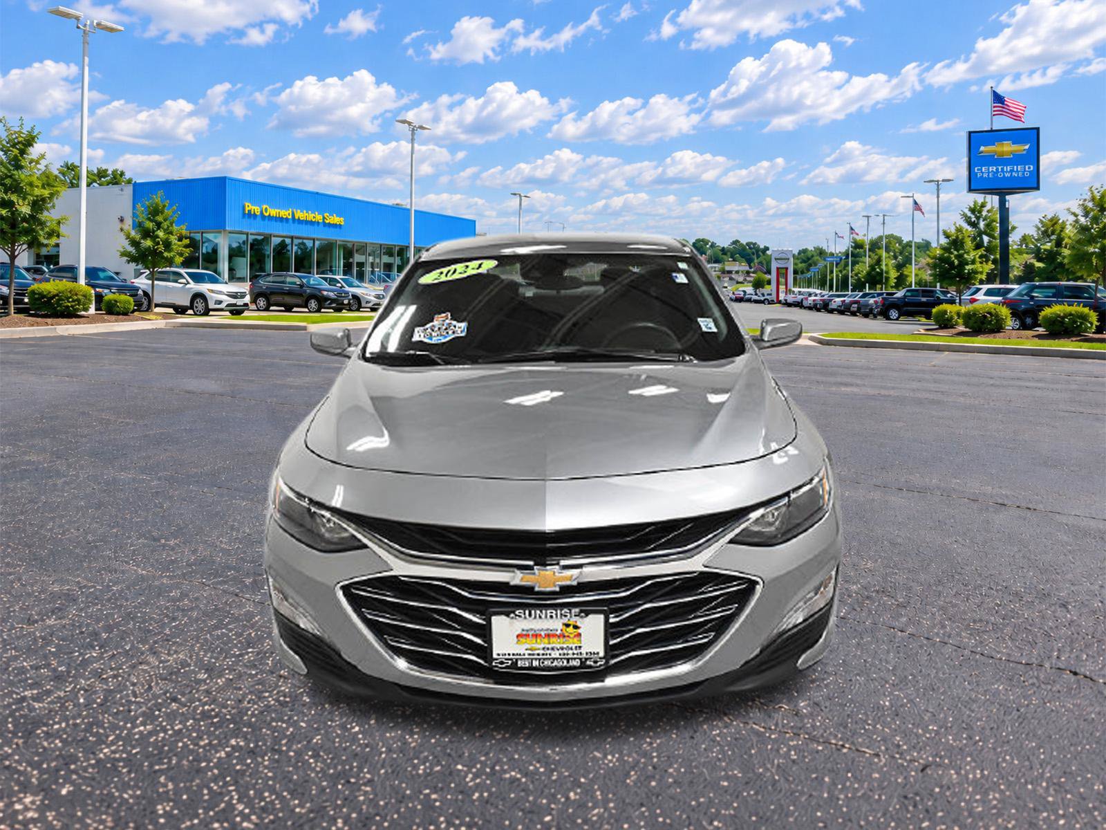 Used 2024 Chevrolet Malibu 1LT with VIN 1G1ZD5ST8RF143877 for sale in Glendale Heights, IL