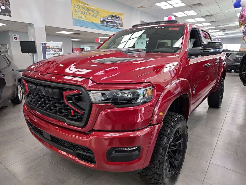 New 2026 Ram 1500 Laramie Black Widow 4x4 Pickup