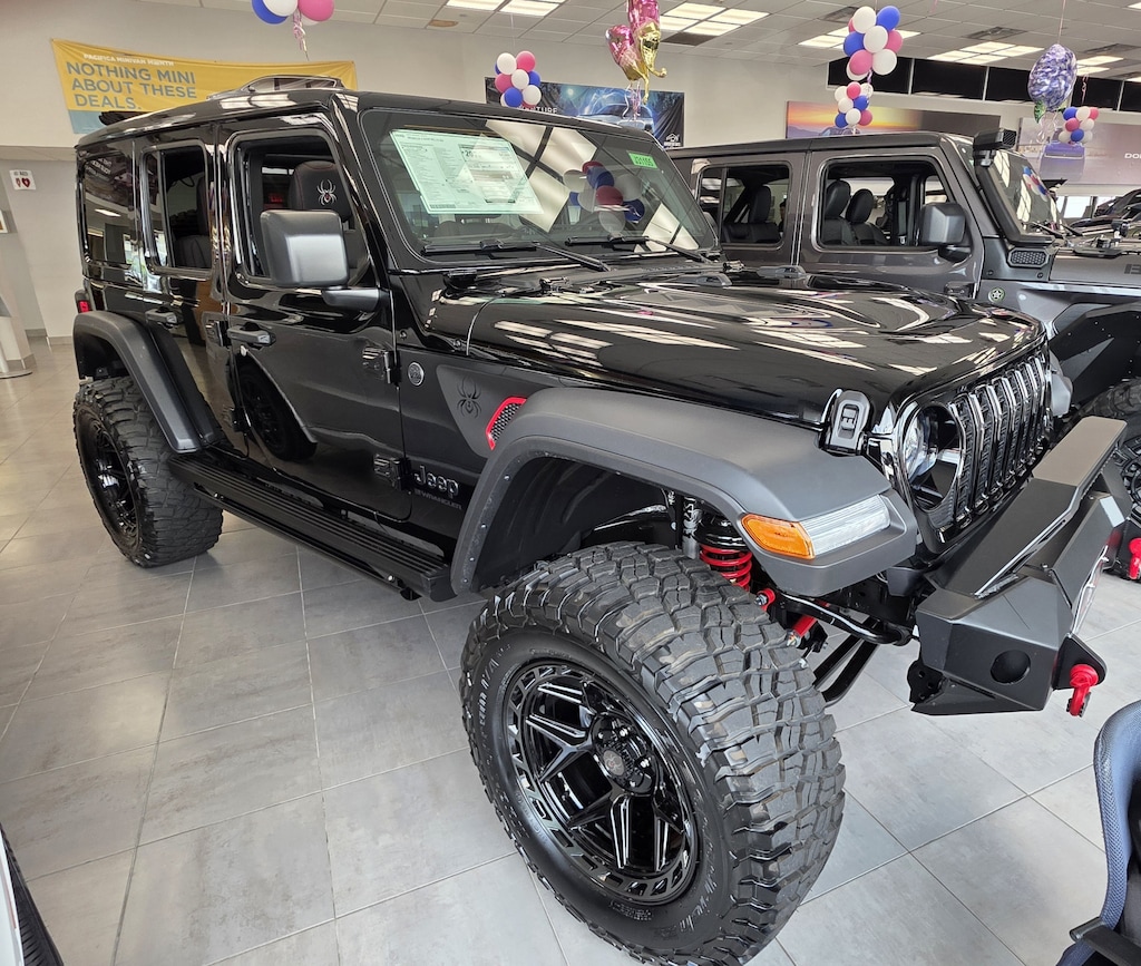 New 2026 Jeep Wrangler Black Widow 4x4 Sport Utility