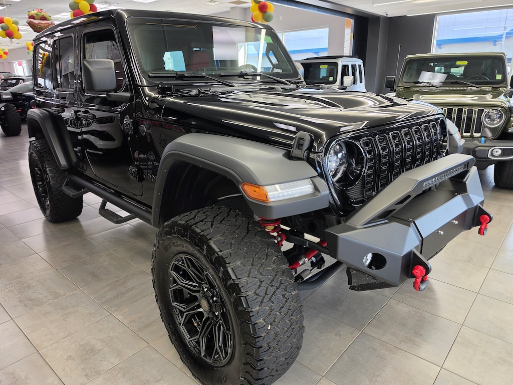 New 2026 Jeep Wrangler Black Widow 4x4 Sport Utility